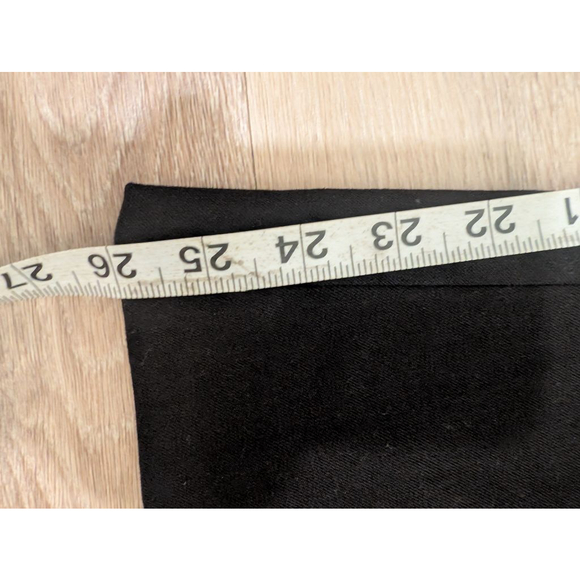 NWT Women's FRAME Black Le Crop Palazzo Wide Leg Trousers Sz 12 work wear office - Picture 14 of 14
